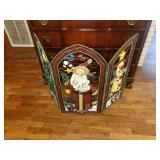 Christmas Themed Fireplace Screen