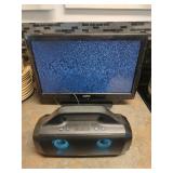 Sanyo 19" TV & Soundcore Bluetooth Speaker