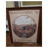 1986 Tennessee Homecoming Print