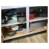 Contents of 5 Lower Cabinets - Read Details