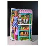 New Barbie Farmers Market Playset