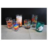 Lot of Vtg Coca Cola Glasses