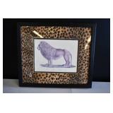 Safari Series Lion Artwork
