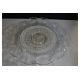 Vtg Tiffin Franciscan Bullseye 22' Torte Plate