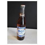 Tri City Strawberry Soda Sealed Bottle