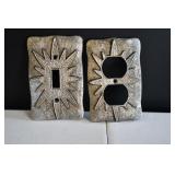 Vintage Florenta of California Metal Starburst