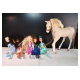 Disney Princess Dolls & Horse