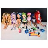 Rainbow High Dolls with accessories