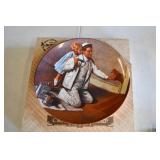 Norman Rockwell The Painter Plate