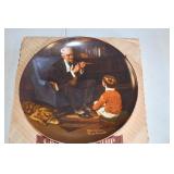 Norman Rockwell The Tycoon Plate