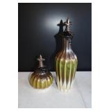 Pair of Ceramic Decanters