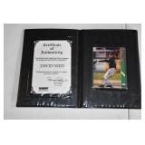 Autographed David Nied Baseball Card
