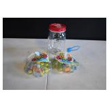 2 New Bags Glass Mar-Ballz w/ Shooter