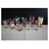 Set of Vintage Coca Cola Glasses