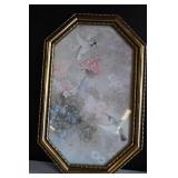 Vtg Hummingbird Syroco Style Wall Art
