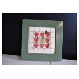 Cross Stich Apple Artwork