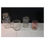 BAll Mason Jars, 49ers Glass & Pessimist's Mug