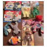 TY Beanie Babies Mixed Plush & McDonald's Set