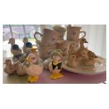 Vintage Goose Decor Set