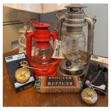 Vintage Lanterns and Collectible Watches