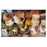 Chicken Figurines & Canisters