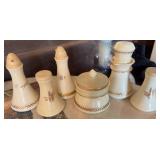 Wheatonware Ivory Custard Glass Kitchen Set