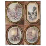 Framed Cottage and Floral Print Collection