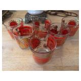 6 Jeannette Mid-Century Whiskey Sour Glasses