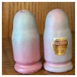 Niloak Potteries Art Pottery S&P Shakers