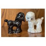 Ceramic Sheep Salt & Pepper Shakers Pair