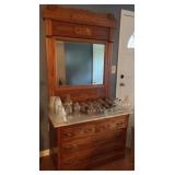Antique Victorian Eastlake-Style Dresser