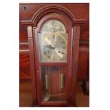 Welham 1-Day Chime Wood Wall Clock