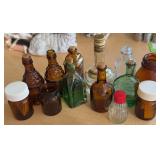 Small Glass Bottles Collection