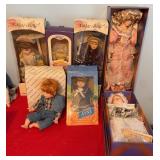 Porcelain Dolls Collection w/ Boxes