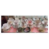 Bone China Tea Cups & Saucers