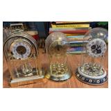 3 Anniversary Mantel Clocks