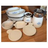 Corning Ware Blue Cornflower Bakeware Set