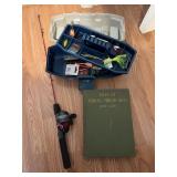 Fishing Gear Set w/ Book by Zane Grey