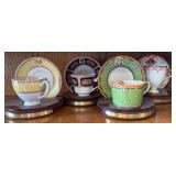 Avon Honor Society Teacup & Saucer Set Lot