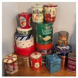 Decorative Advertising Tins