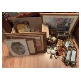 Framed Art, Mirrors, Glassware & Décor Assort