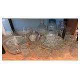 Pressed Glass Tableware Collection