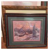 Collection of Misc Framed Art Prints
