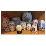 Decorative Egg Collection w/ Floral