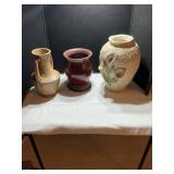 3 Decorative Vases