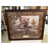 Framed Large Matted Print, 40x34