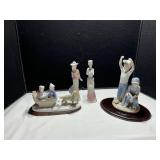 4 Porcelain Figurines