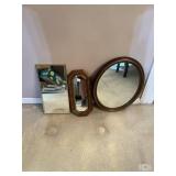 Three Decorative Mirrors