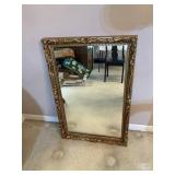 Gold Gilded Hall Mirror, 23.5×35.5