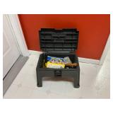 Tool Storage Stool with Tools